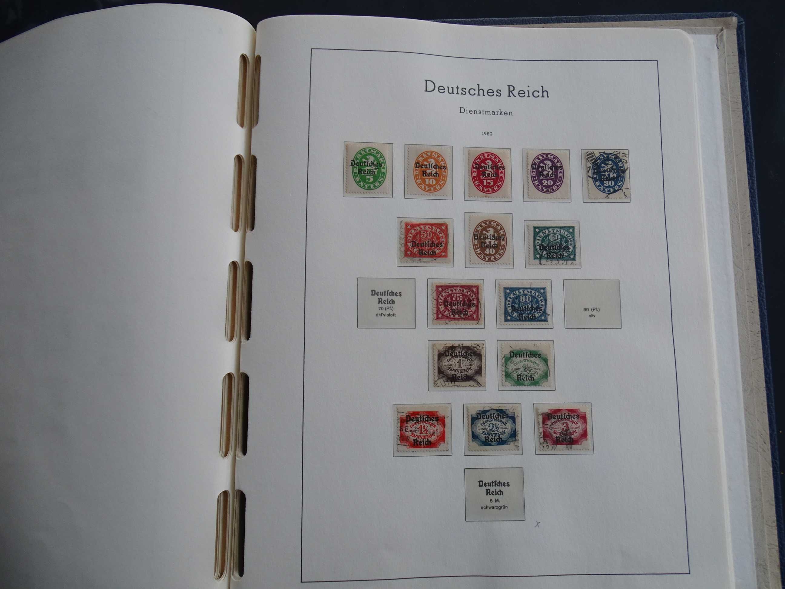 Germania Reich 1872-1932 , Album cu timbre stamp si nestamp (Lot 93)