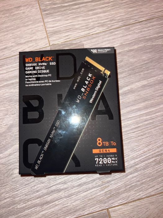 Ssd game drive 8T SN850x