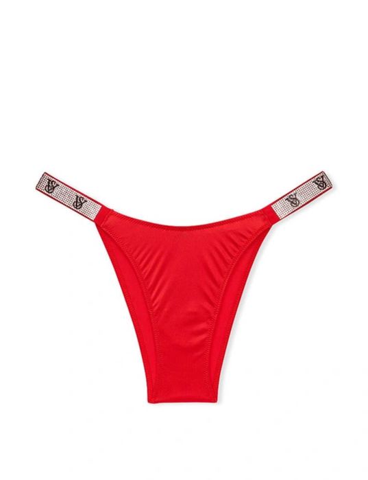 Victoria's Secret - Chiloti Brazilieni Satin, Dantela cu pietre VS.