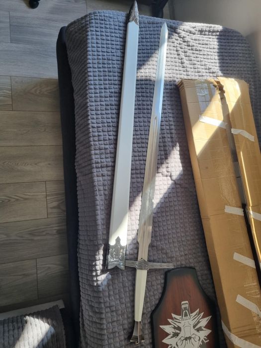 Стоманен Меч Гералт Вещера Geralt Steel Sword The Witcher Мечове