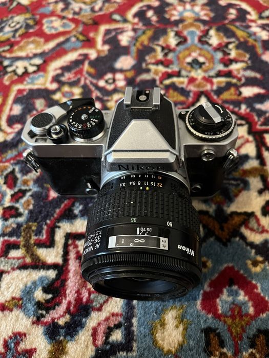 Nikon FE camera film