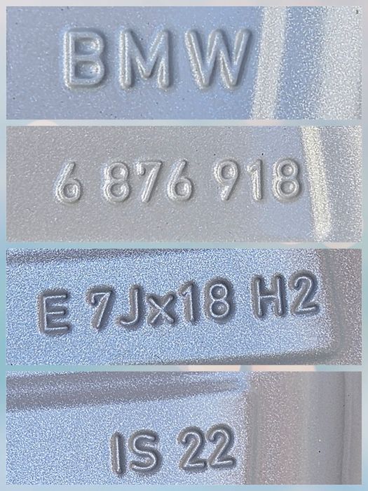 Jante BMW X3 G01 X4 G02 echip iarna 225 60 18 Pirelli * 7 mm DOT 2020