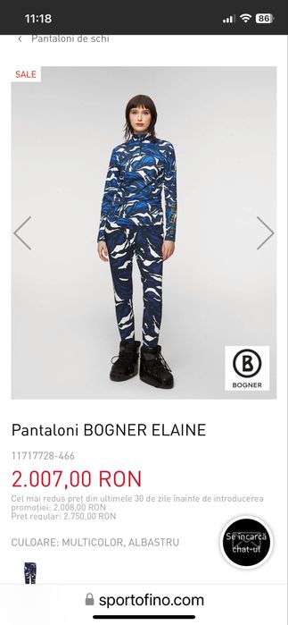 Pantaloni Bogner, dama - marime S - noi cu eticheta