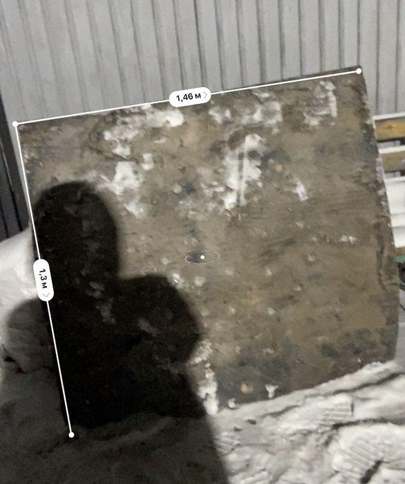 ( Брызговик )Транспартерная лента / Резина (130см*145см) толщина 14мм