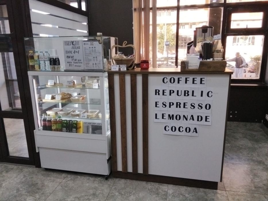 Продается действующий кофейный островок в бизнес центре