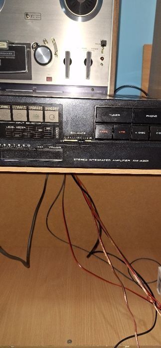 Magnetofon Akai 210d plus amplificator akai