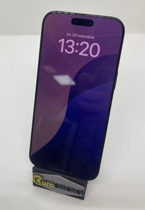 Telefon mobil Apple iPhone 16 Pro Max, 256GB, 5G, Black Titanium, -A-