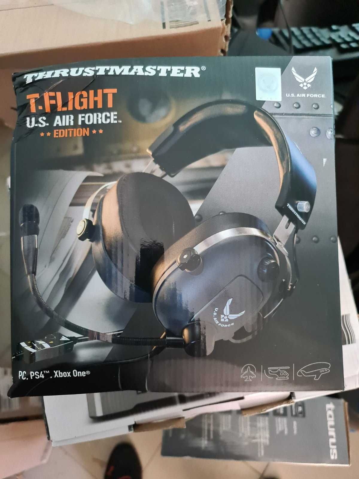 Гейминг Слушалки Thrustmaster T.Flight U.S. Air Force, Черни