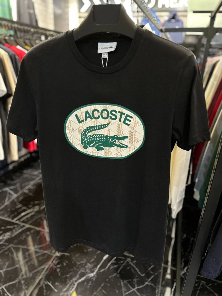 Мужская футболка 100% хлопок от Lacoste