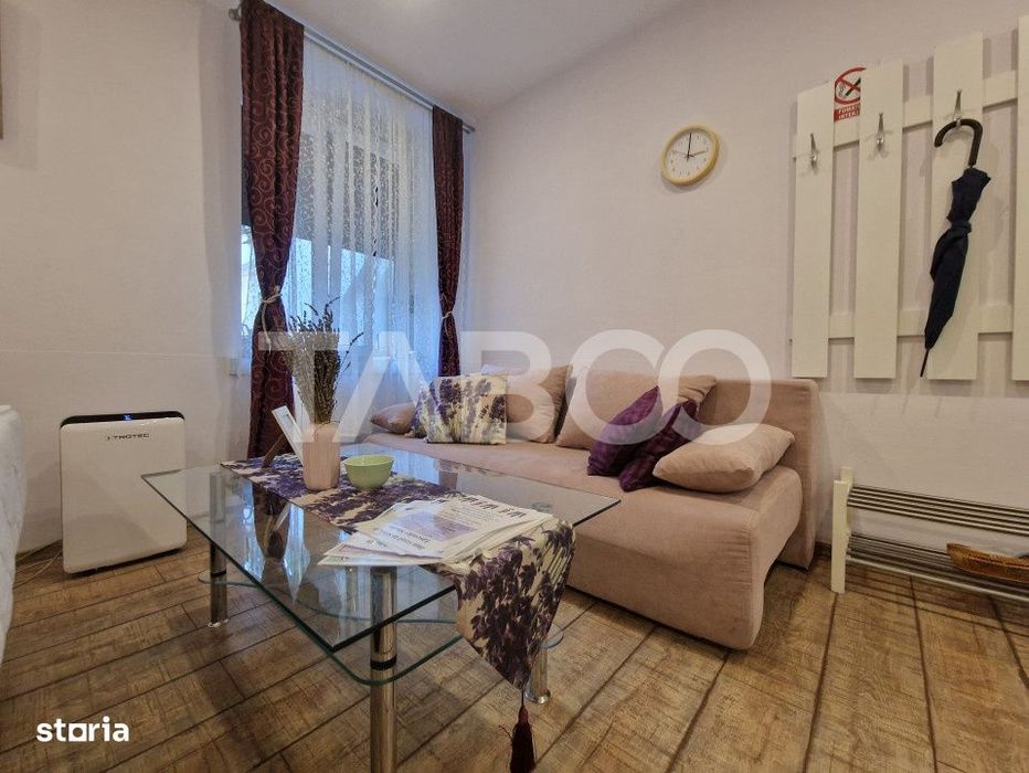 Garsoniera moderna de vanzare 32mp in centrul istoric al Sibiului