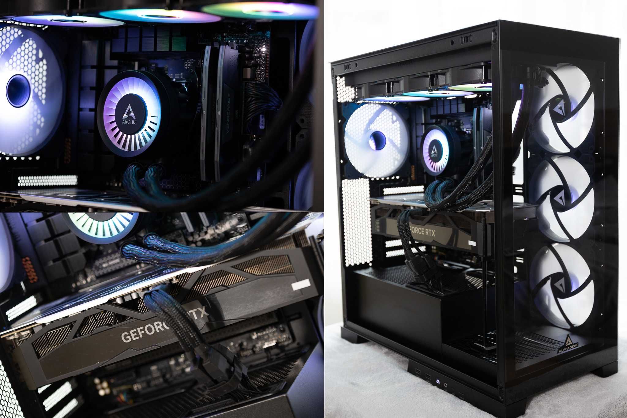 Custom Gaming PC Ryzen 7 7800X3D RTX 4080 SUPER m.2 SSD 1 TB 32GB DDR5