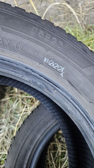 2бр гуми 185 55 15 дот 22 ханкок