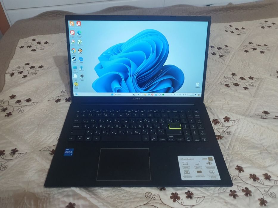 Стильный Шустрый Core i5 11 поколение ASUS В отл сост/Full HD/SSD512GB