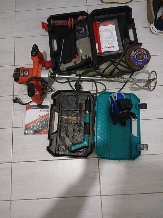 Болгарка префоратор лазер миксер дубл писталет