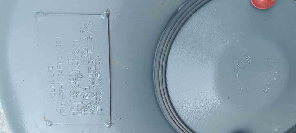 Тороидална газова бутилка 58л за голф4