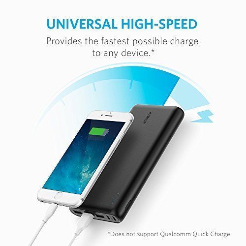 Anker PowerCore 26800mAh-външна USB батерия, с два входа за зареждане