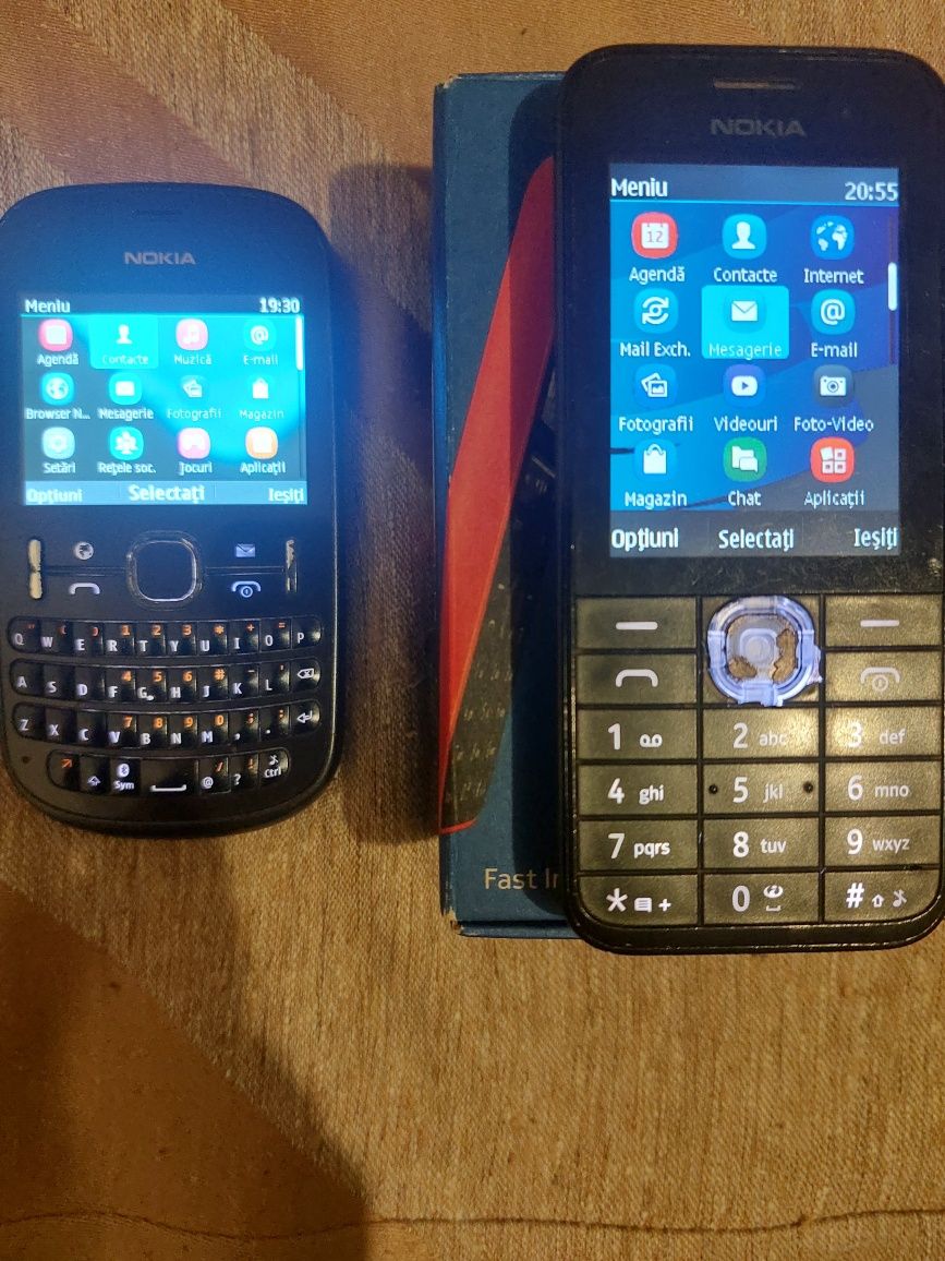 Nokia 201 ,208 - defecte minore ,2 Buc la 30 lei.