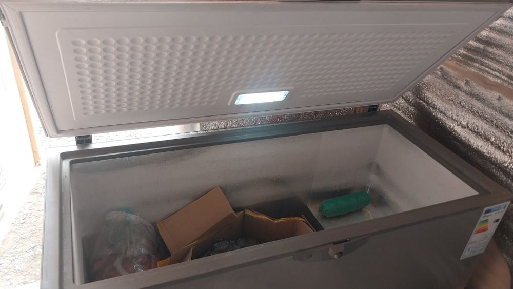 Морозильник бир жагы холодильник