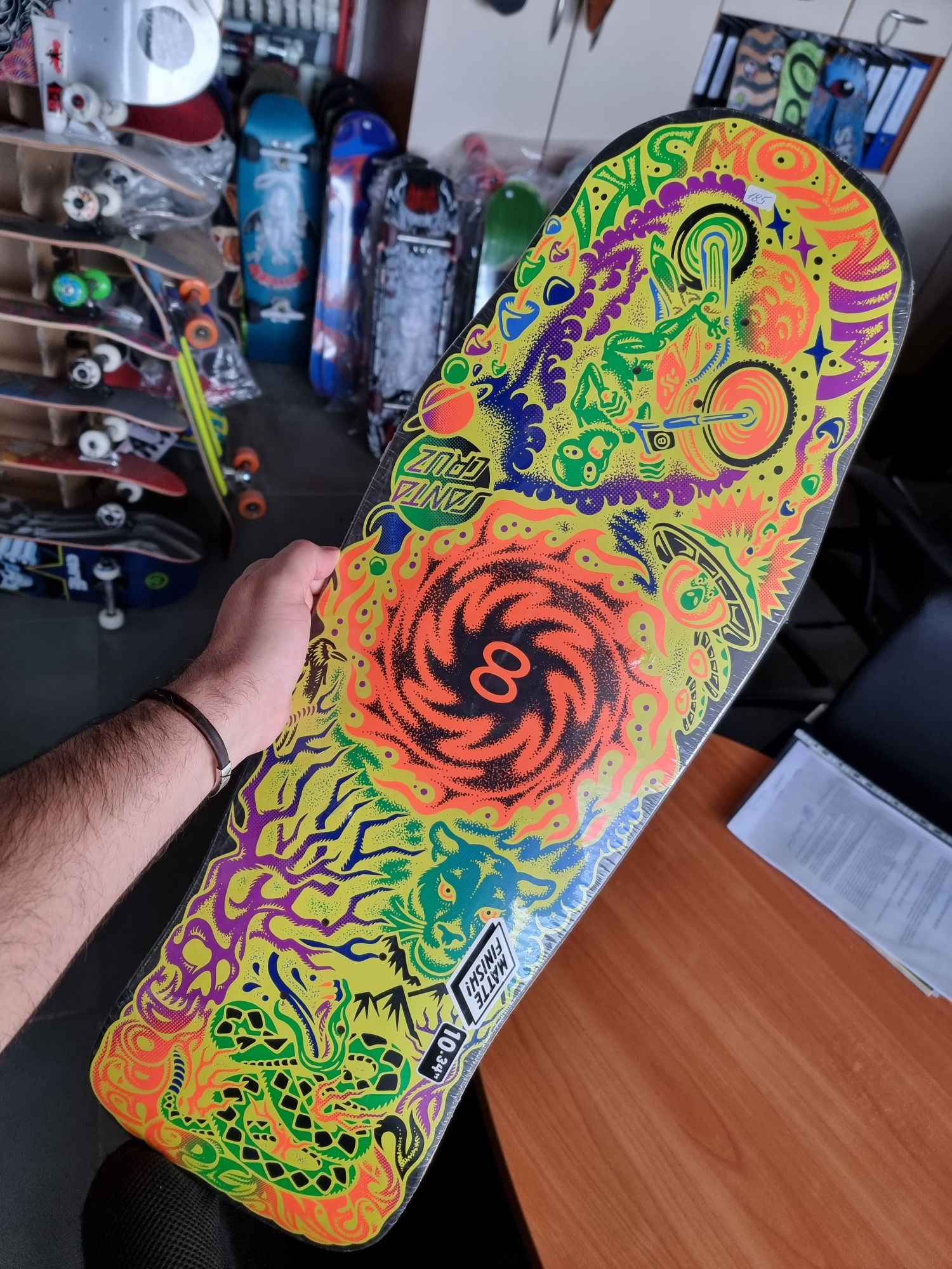 Santa Cruz winkowski dope planet 10.34 професионална дъска скейтборд