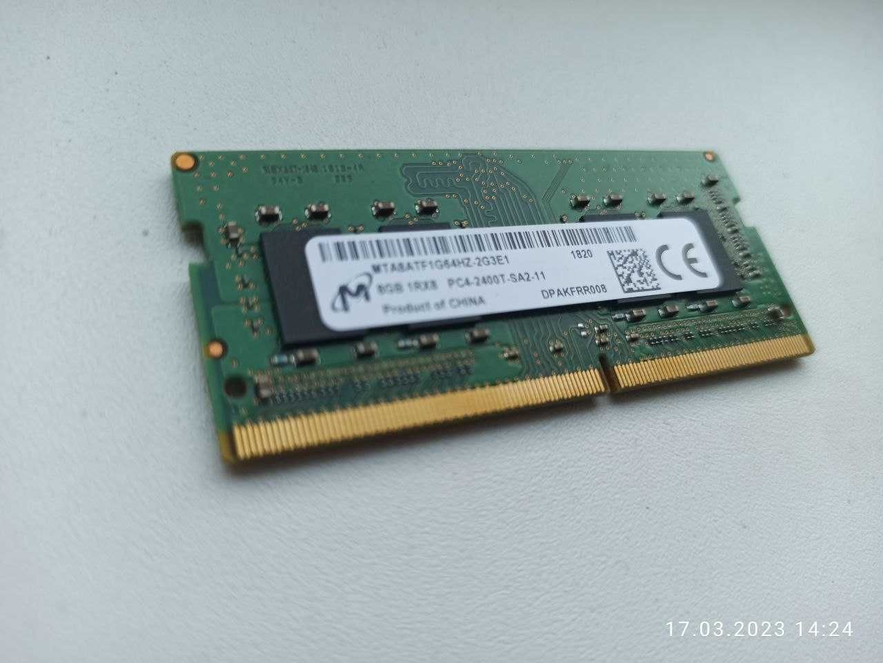 Продам ОЗУ (оперативная память для ноутбука) ddr4 8gb 1 планка