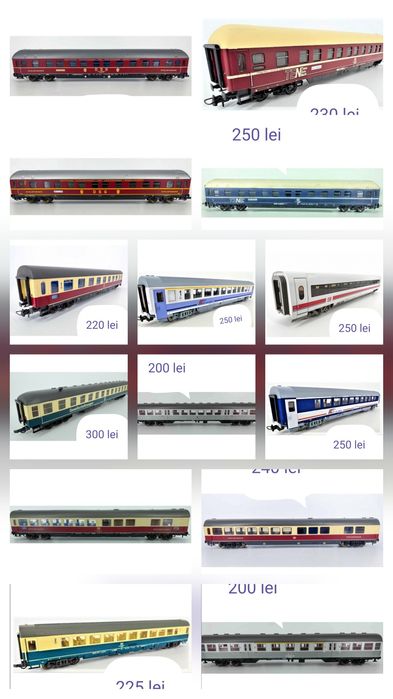 Vind vagoane trenulet electric