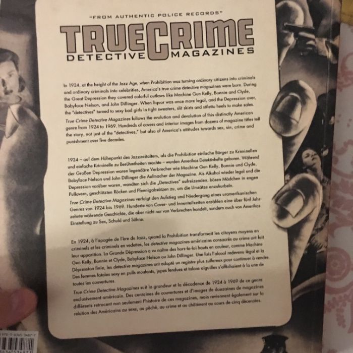 TASCHEN True Crime Magazine, album arta retro crime carte foto