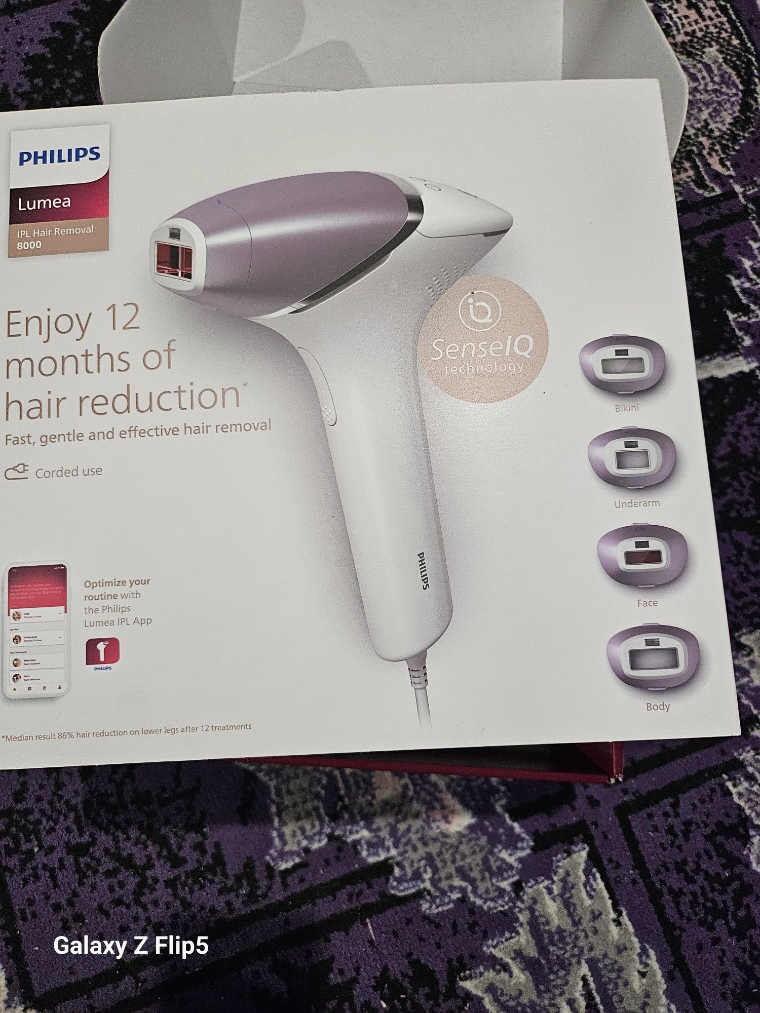 Фотоепилатор Philips Lumea BRI947