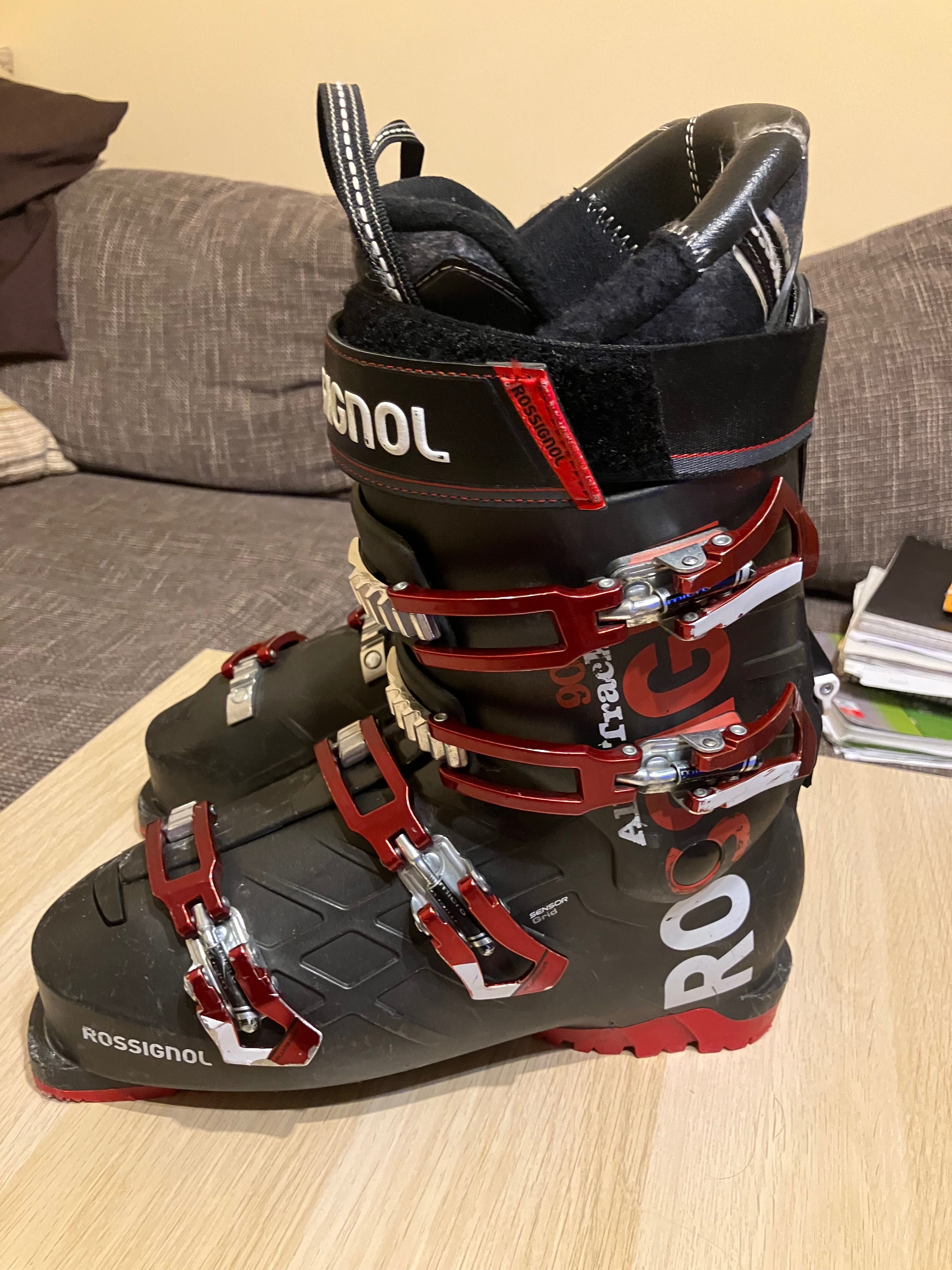 Ски Atomic XT 163 и ски обувки Rossignol All Track 90