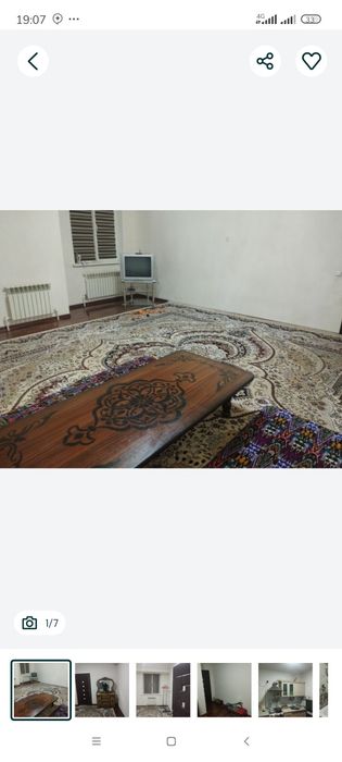 Бухоро Шахар Медиа Парк Рупарасидан 2 хонали квартира Аренда га берила