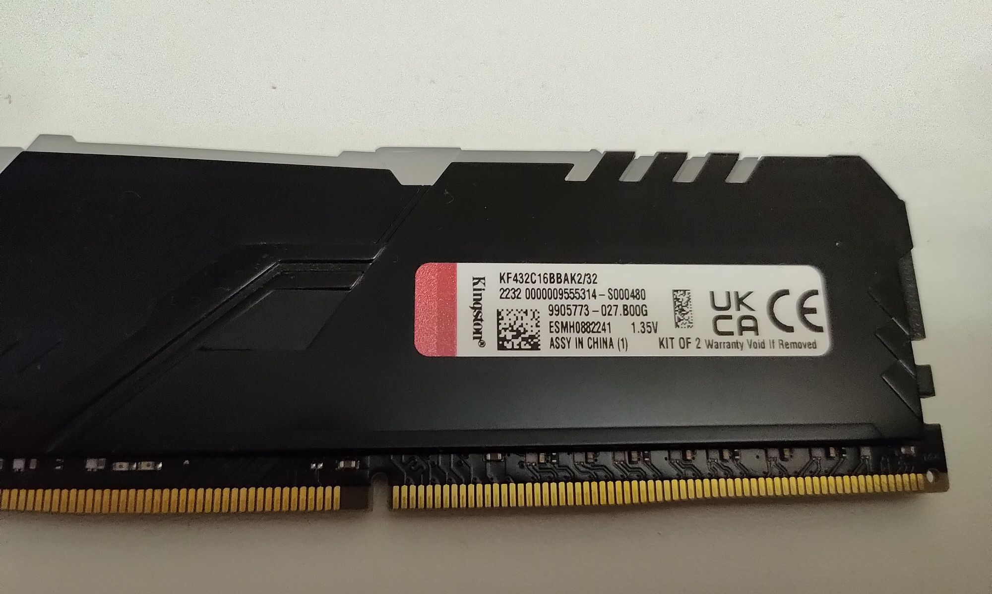 32Gb ddr4 3200Mhz RGB Kingston Fury Beast.Dual KIT.