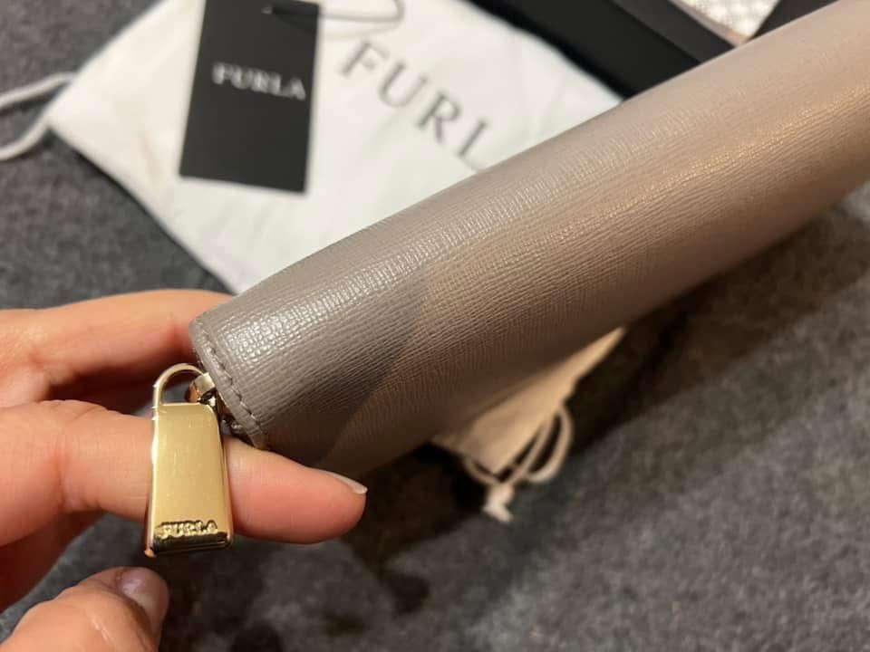 Голям дамски портфейл FURLA Babylon естествена кожа