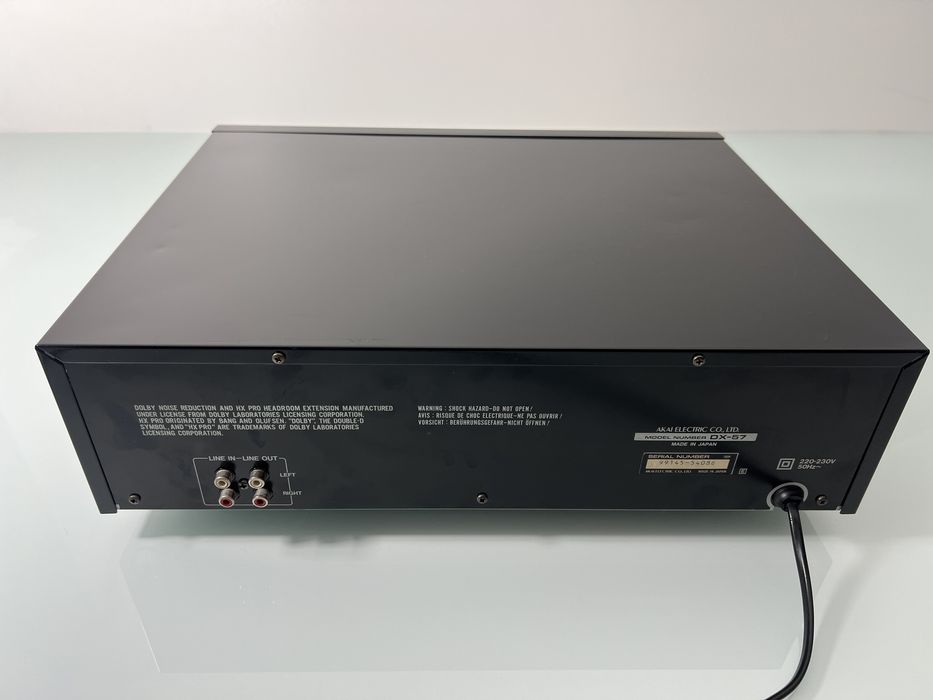 Deck Akai DX-57 3 head