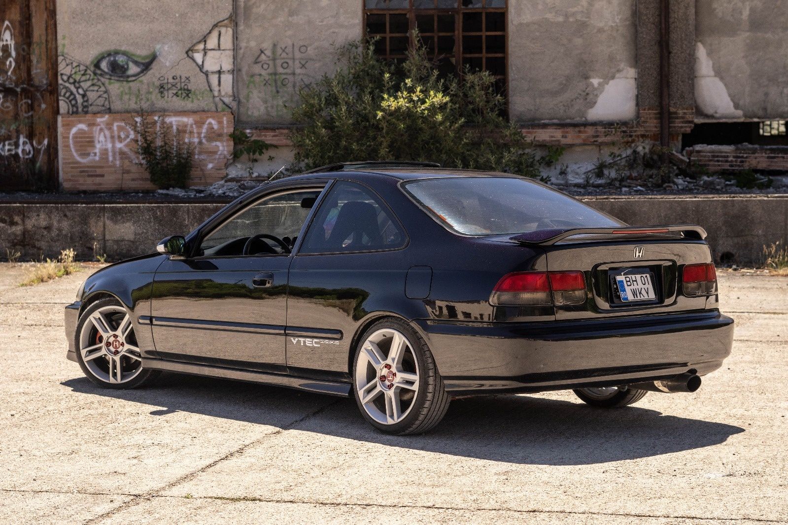 Honda Civic Coupe cu motor H22 în CIV