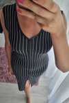 Rochie midi cu dungi