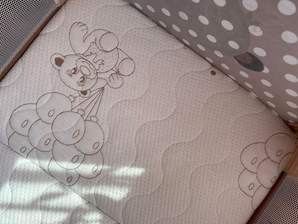 Детски спален комплект Cotton Box + подарък сгъваем матрак за кошара