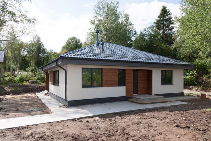 Acest container tip casă este construit din materiale durabile, rezist