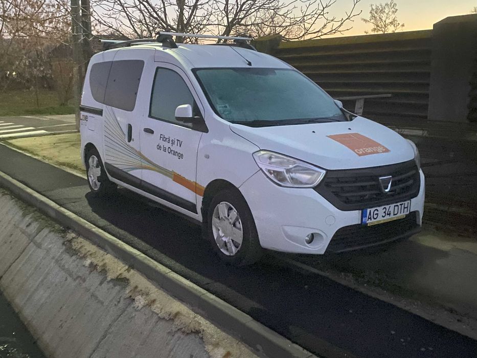 Dacia Dokker 2015-2017 5 locuri benzina+GPL - de vanzare