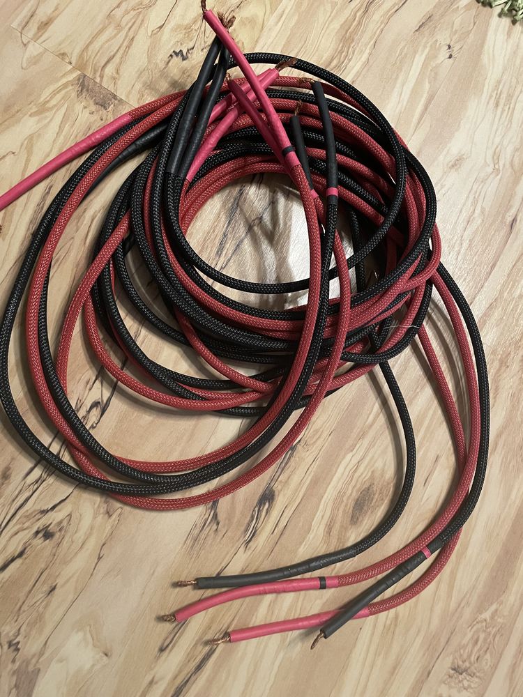 Cabluri audio cupru by YURA 2.5m, set 4cabluri