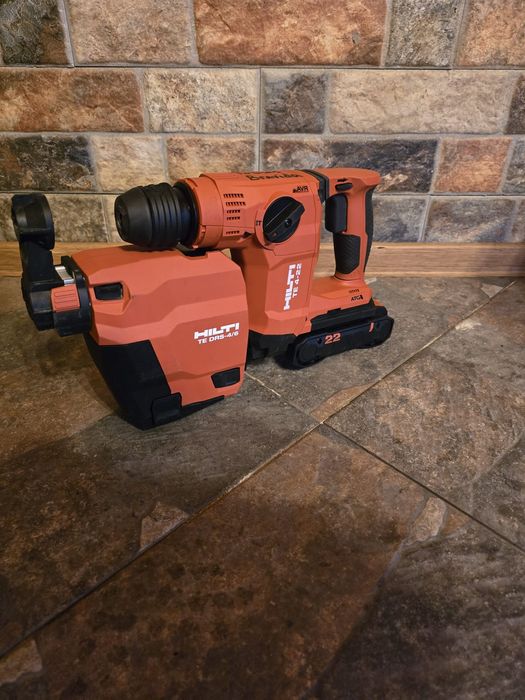 Rotopercutor Hilti TE6 și  TE4 cu aspirator