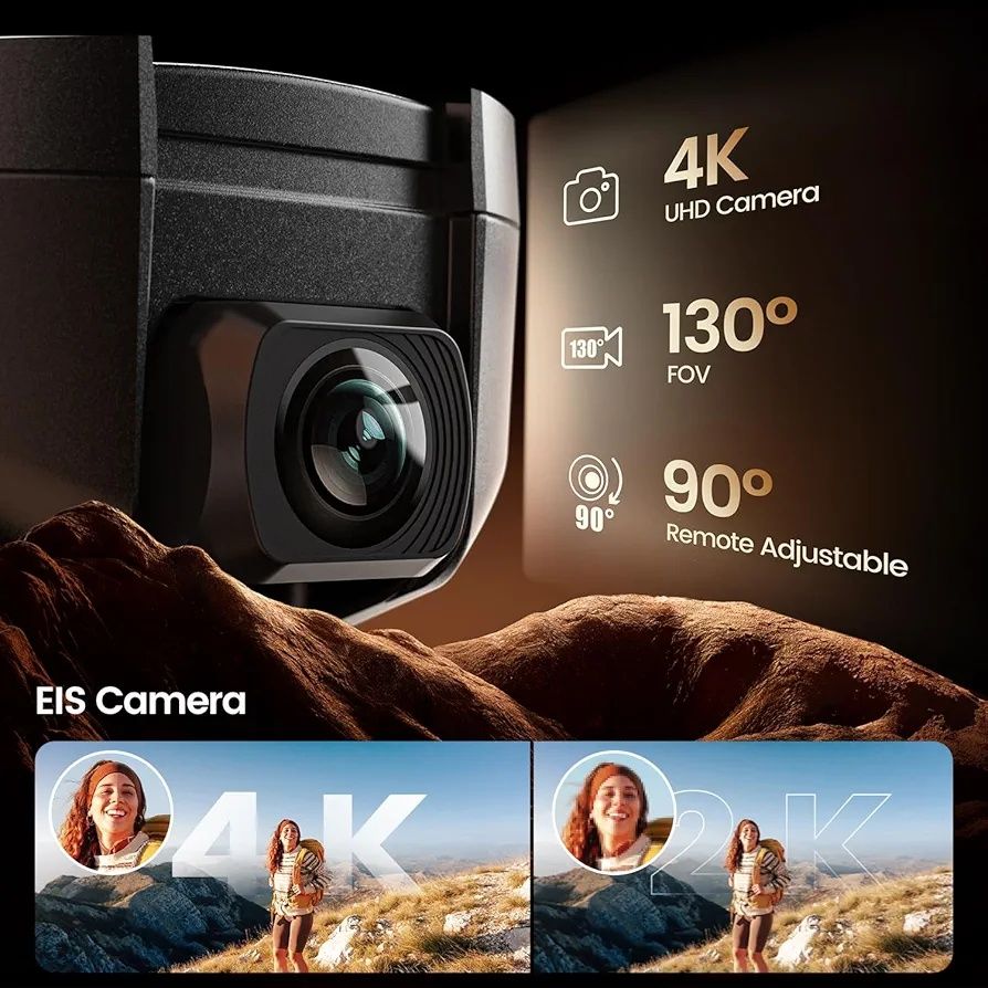 Дрон Holy Stone HS720E с 4K камера за възрастни, вградено дистанционно