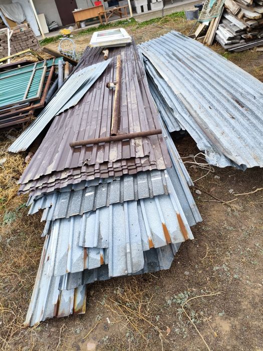 Продам профлист, батареи, дерева