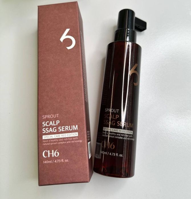 Серум против выпадения волос CH6 Scalp Ssag serum. Корея!