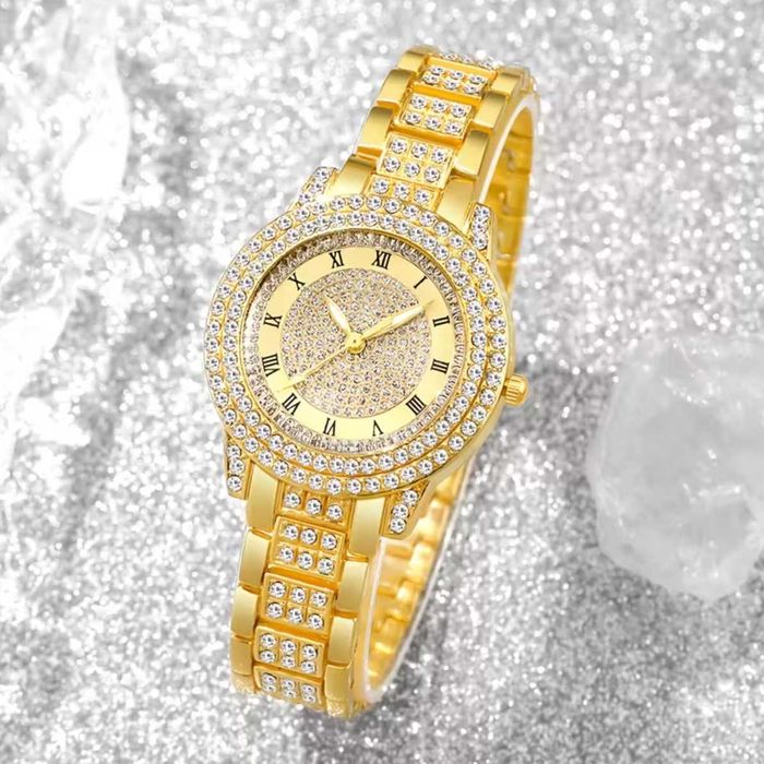 Set cadou femei -  Ceas, colier/lantisor, inel, cercei