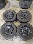 Set 4 jante tabla otel vw Skoda seat 5x100 6j r15 et28 import Germania