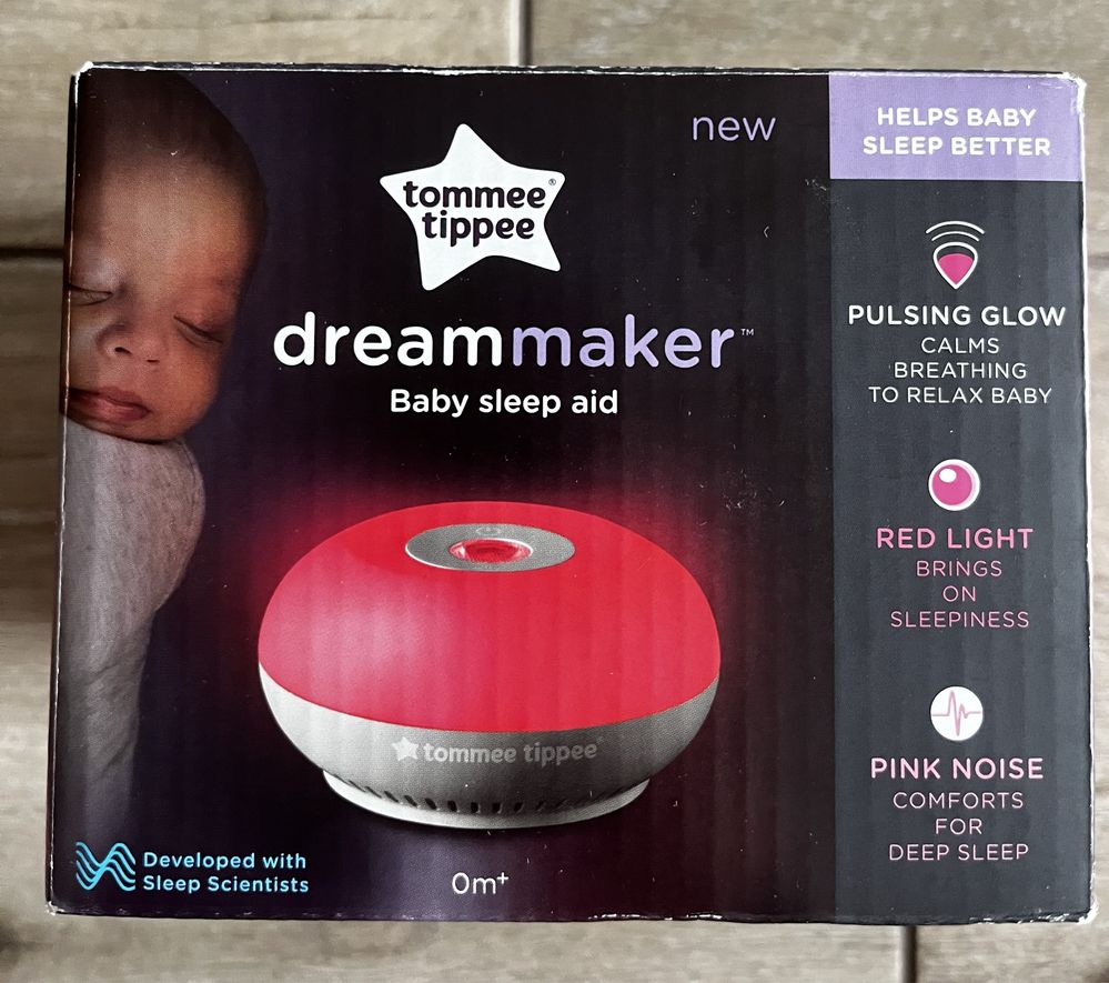 Tommee Tippee Gro Dreammaker: Помощник-лампа за сън с розов шум