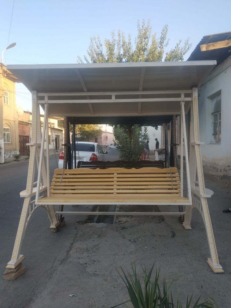 Качели  Париж кованные