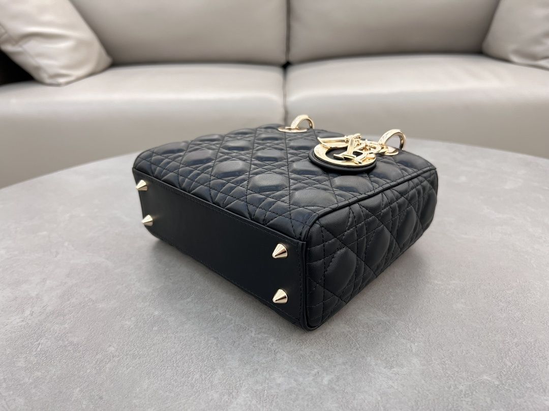 Geanta Dior 20 cm negru, Premium