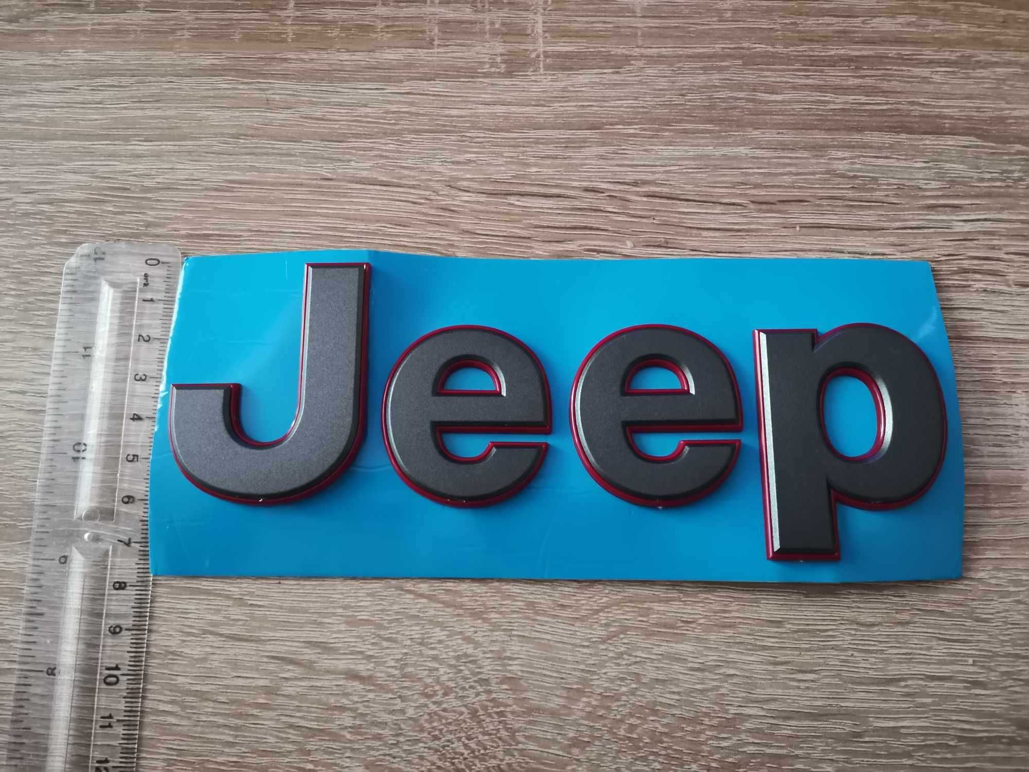 черни надписи Jeep/Джийп голям размер