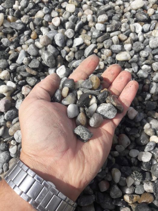 NISIP SORTAT Margaritar Sort Piatră Balast Pământ Transport basculabil