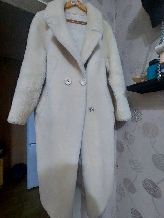 Шуба. 100% натуральная шерсть.